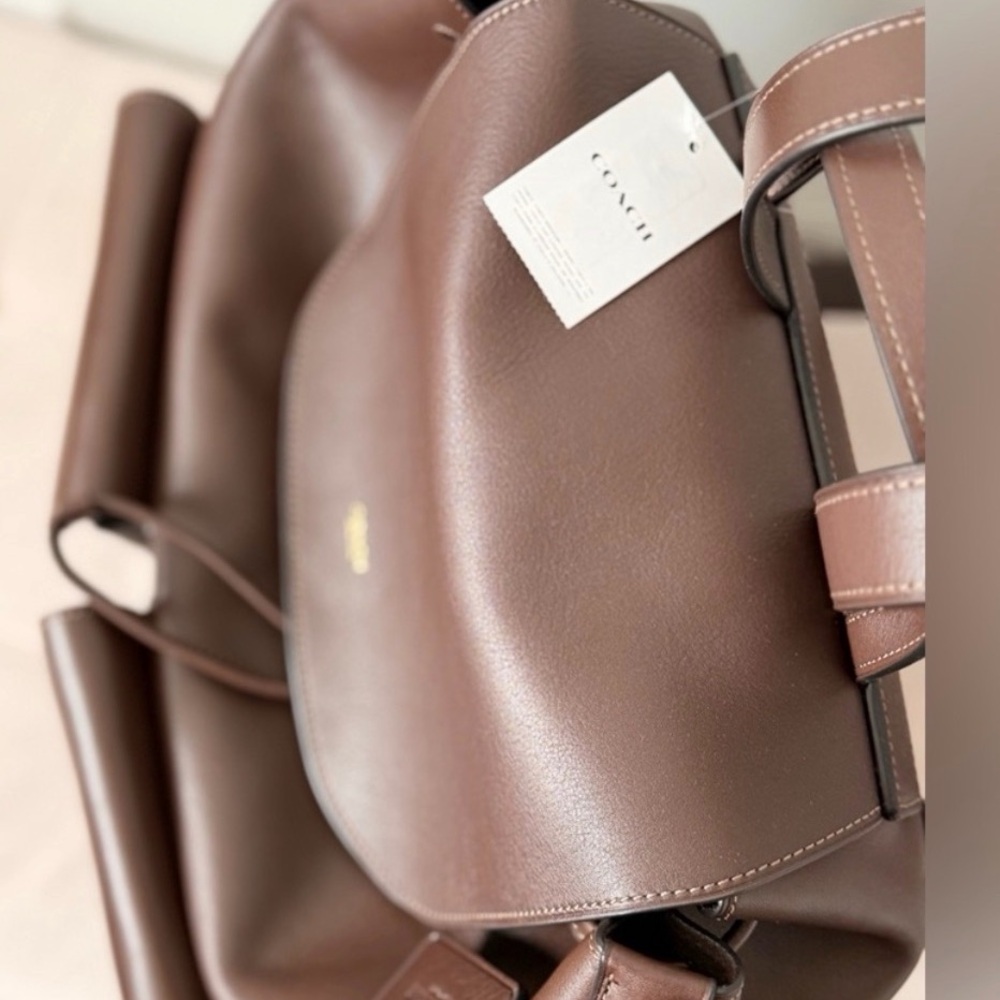 Authentic Coach Crosby 28 Leather Backpack – Brown | Brand New With Tags - Picture 5 of 14